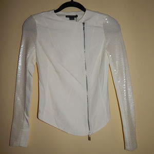A/X Armani Exchange Sequined Sleeve Jacket